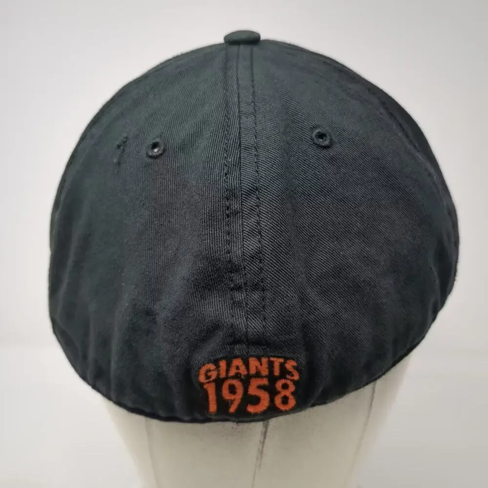 '47 San Francisco Giants MLB Black Baseball Cap XL Distressed SF Logo 1958 Back